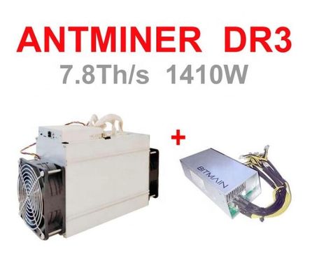 DCRの硬貨鉱山のためのBitmain Antminer DR3 7.8th Blake256r14 Asic