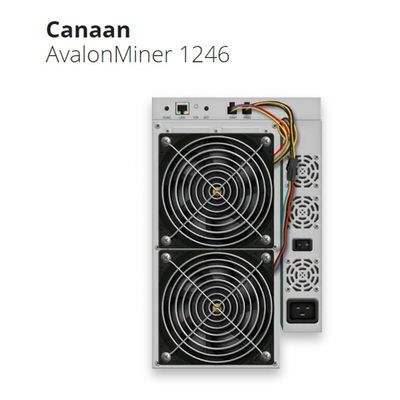 Avalon抗夫1166の第64第68のCanaan Avalonminer Bitcoinの採掘機