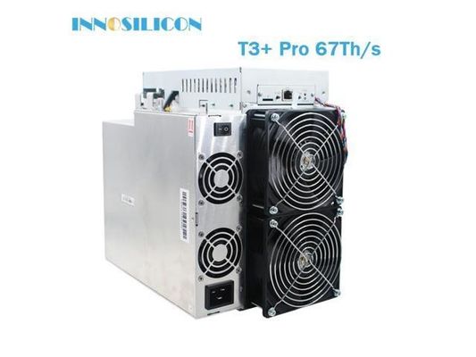 Innosilicon T3+プロ67t 67th/S Bitcoin BTC抗夫機械
